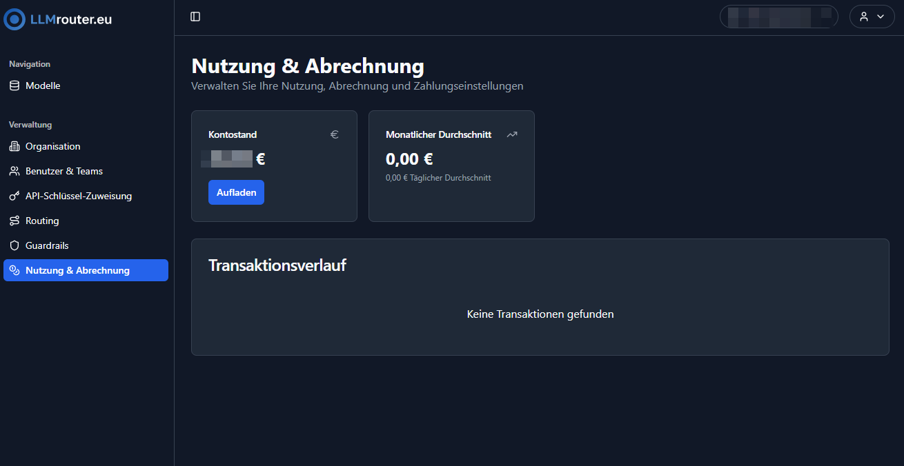 Usage & Billing Overview