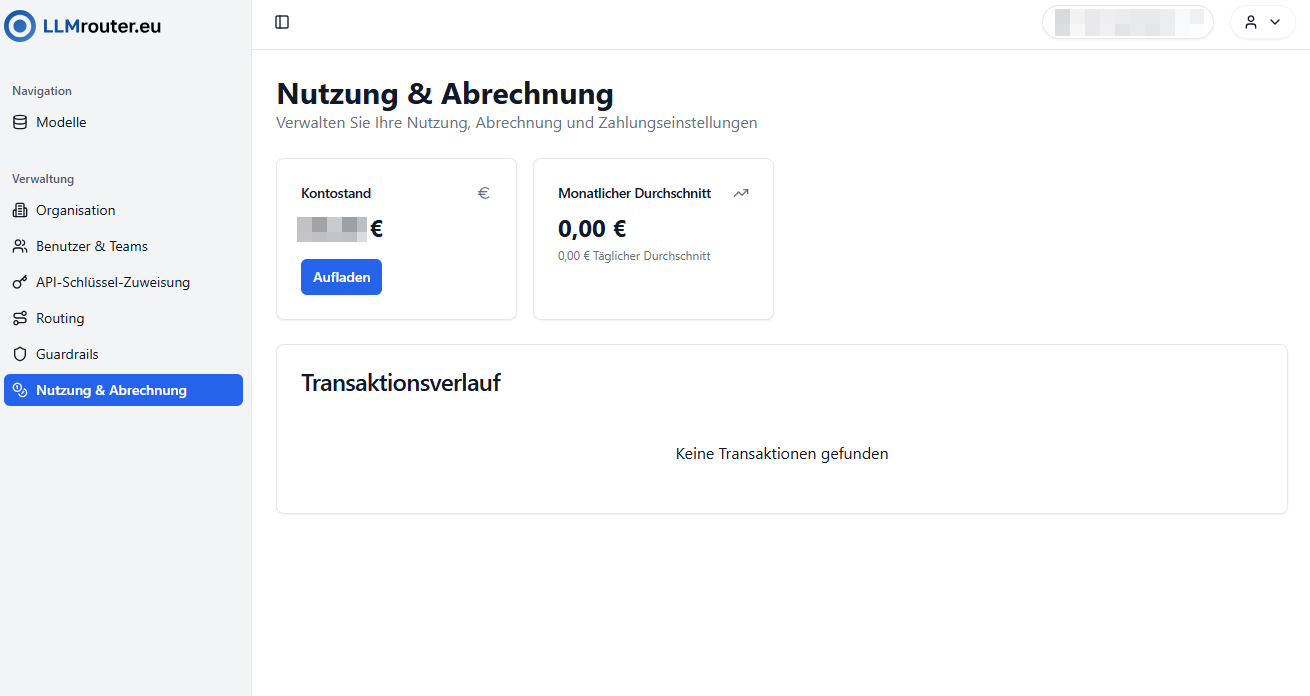 Usage & Billing Overview